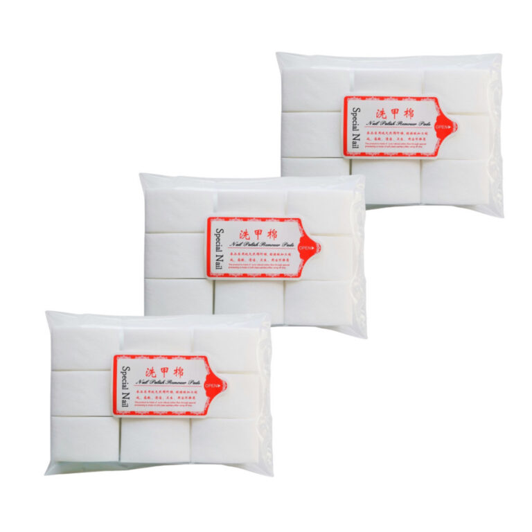 Kit 3 Algodões Prensado Para Manicure e Nail Desi