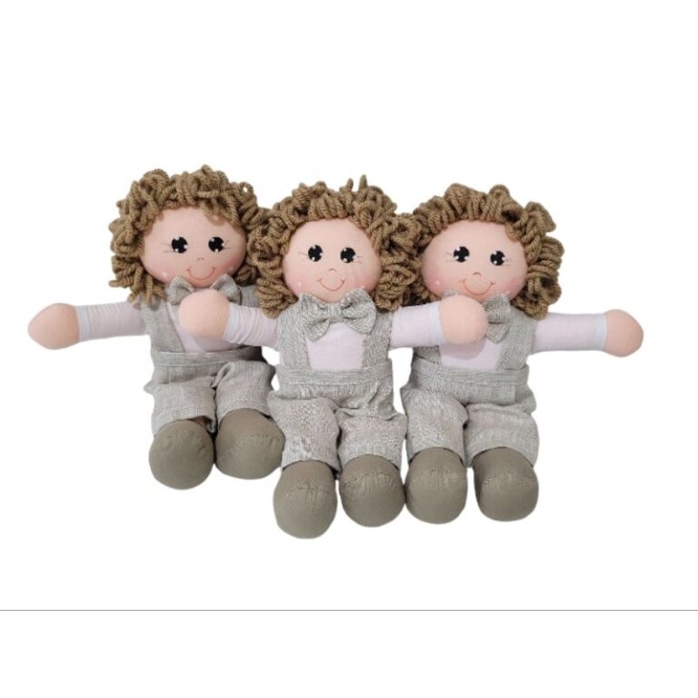 kit 2 Menino pajem 25cm