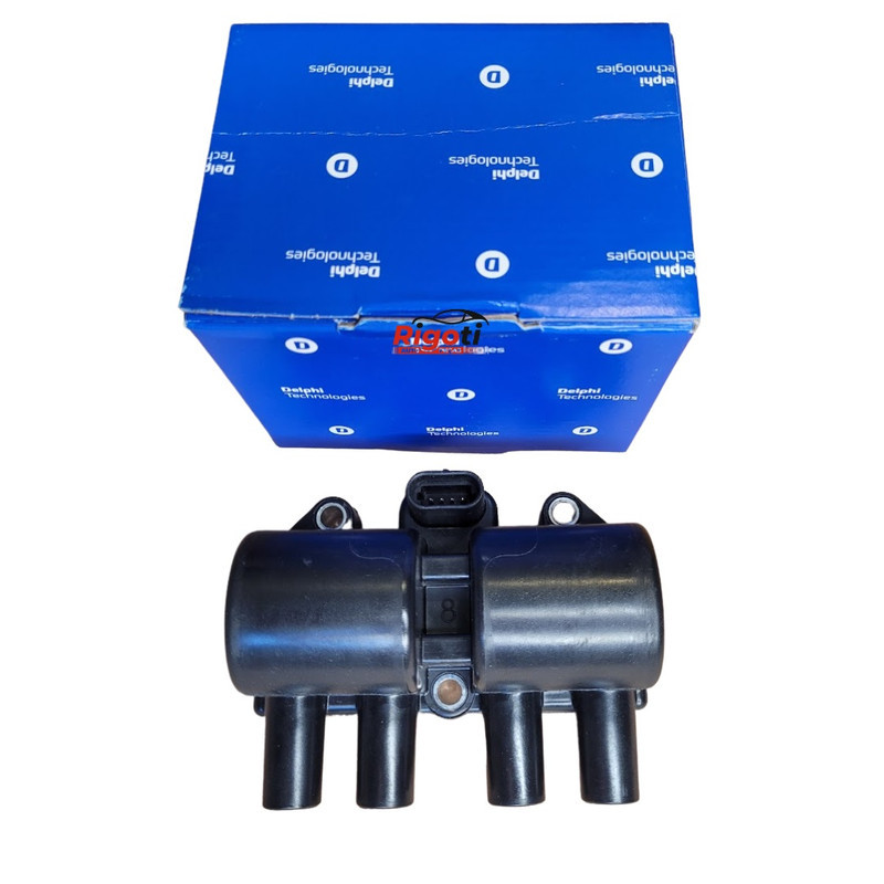 Bobina Chevrolet Corsa 1.0 1.4 1.6 8V 1.0 1.6 16V Etanol Flex Gasolina 1994 até 2005 – DELPHI – Cod.