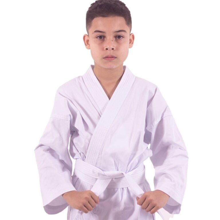 Kimono Karatê Infantil Com Faixa Branca Inclusa e