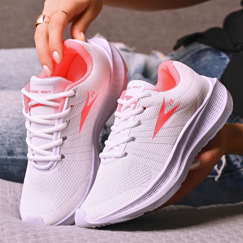Tênis Feminino Corrida E Academia  Leveza e Estilo em Promoção