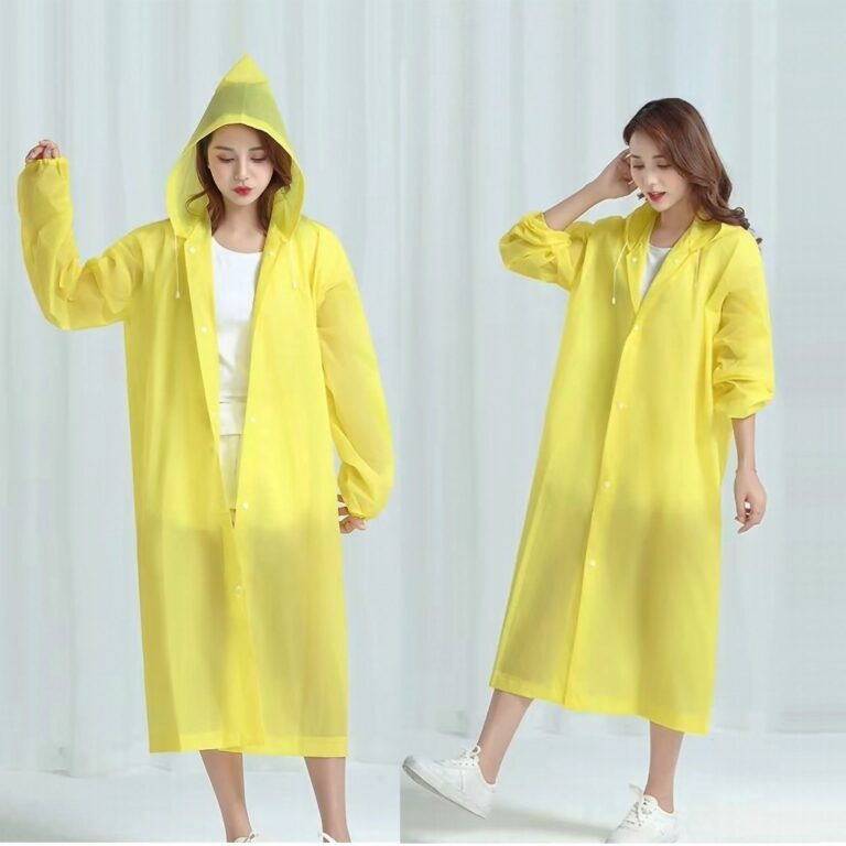 Capa chuva Reutilizável Sobretudo Reforçada Adul