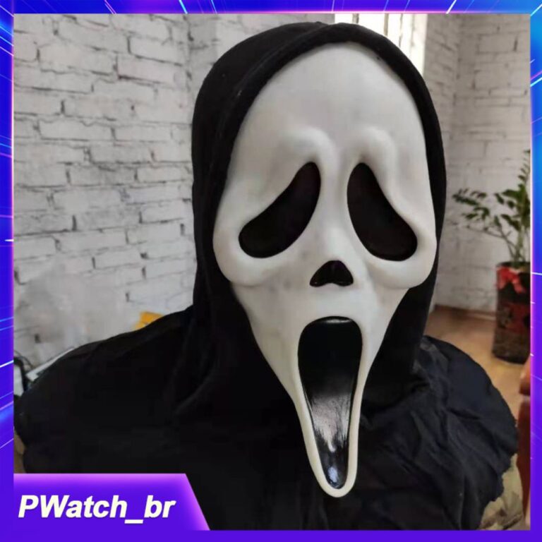 Máscaras Faciais Fantasma De Halloween Máscara F