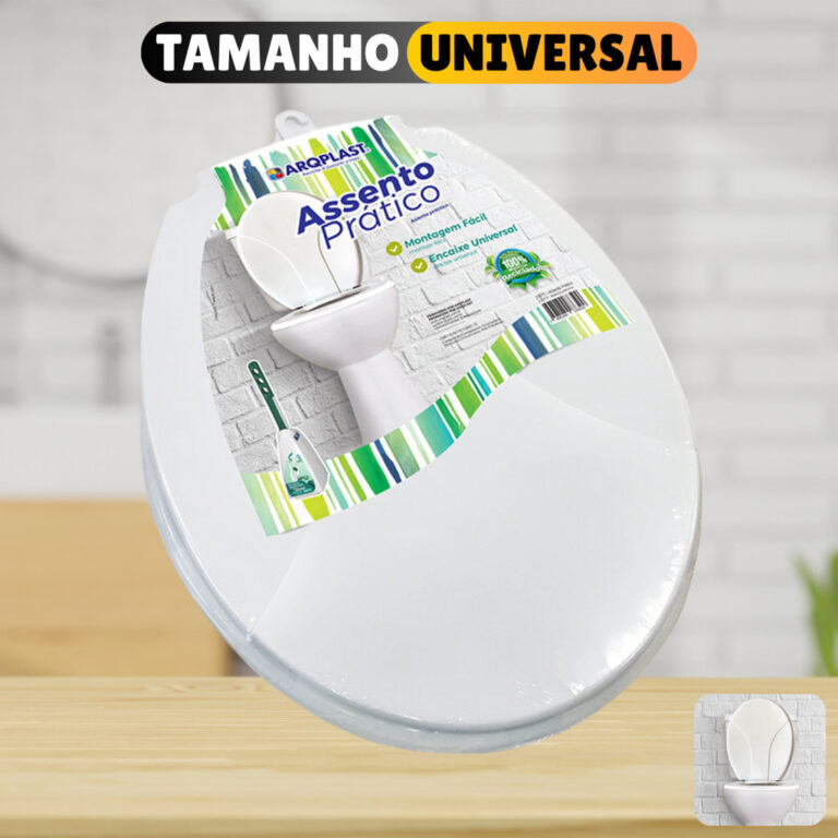 Assento Sanitário Tampa Vaso Oval Universal Priva
