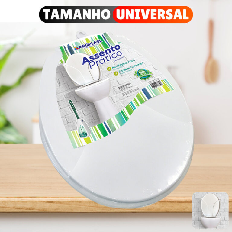 Assento Sanitário Tampa Vaso Oval Universal Priva