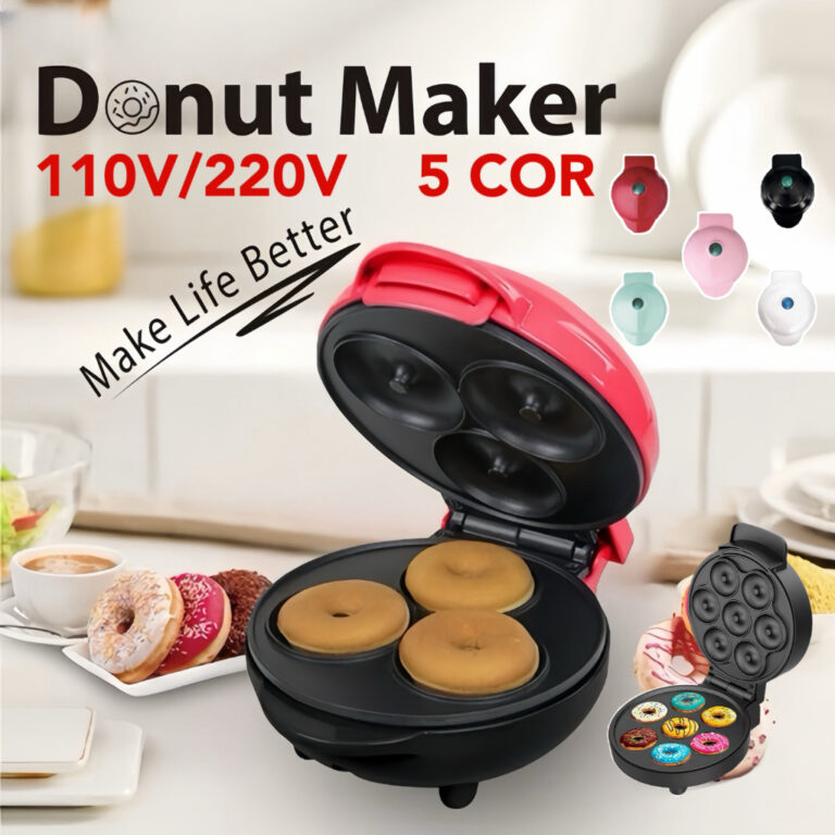 Máquina De Donuts Mini Faz 3/7 Rosquinhas 110V/22