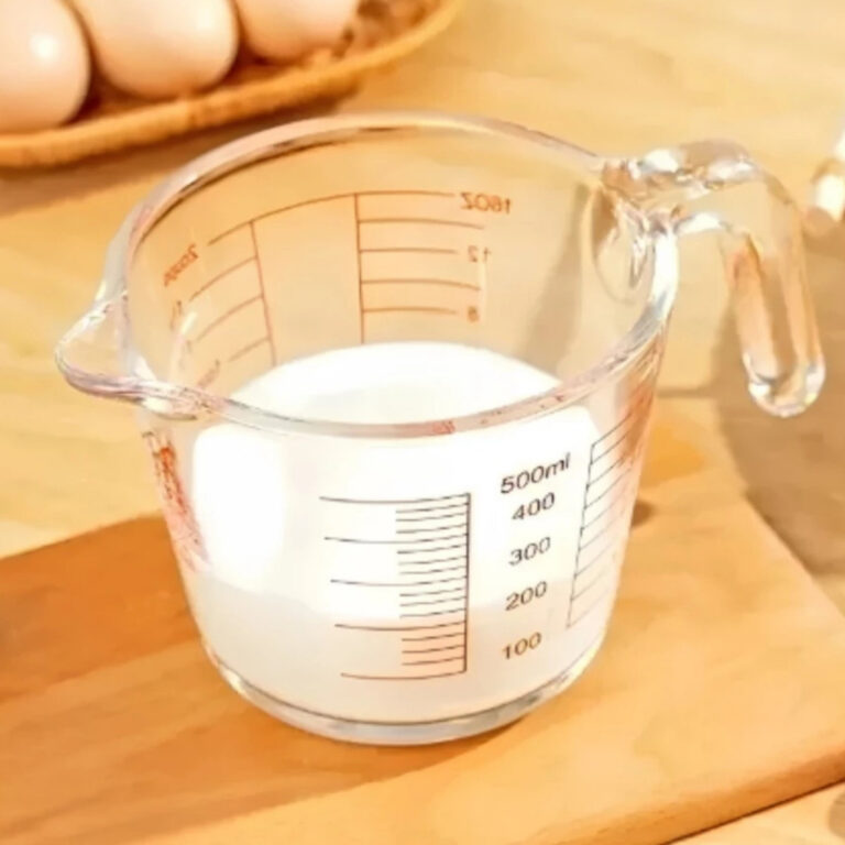 Jarra Copo Medidor De Vidro Graduada 500ml Com Al�