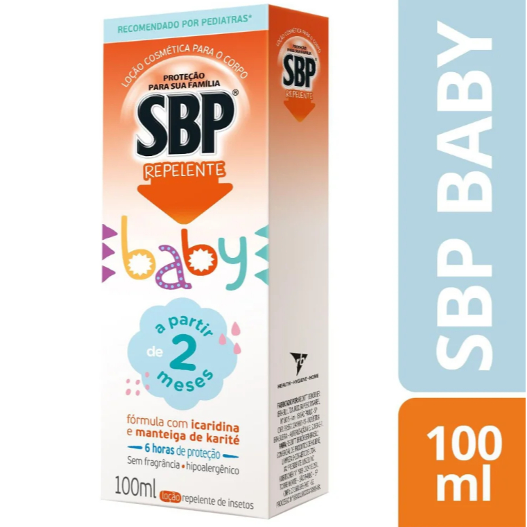 SBP Repelente Corporal Infantil Baby Loção 100 m