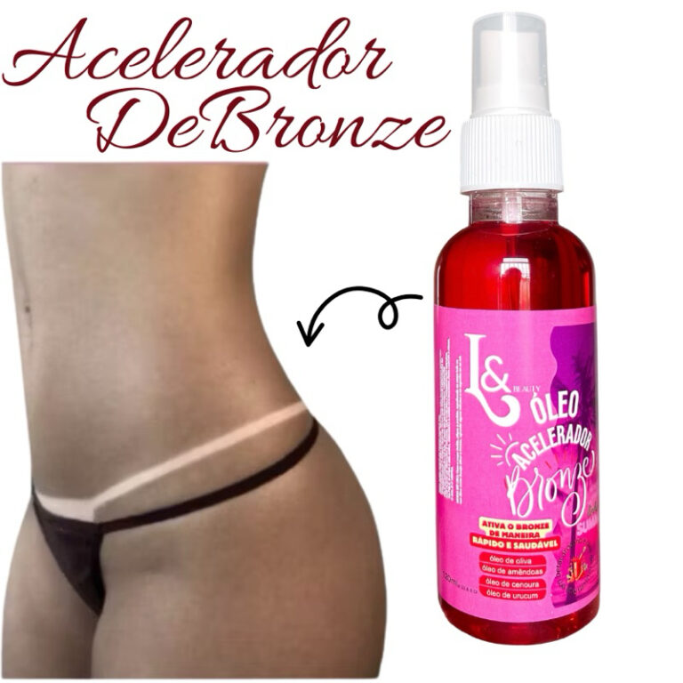 Óleo Ativador Parafina  de Bronze Urucum 120ml Ma