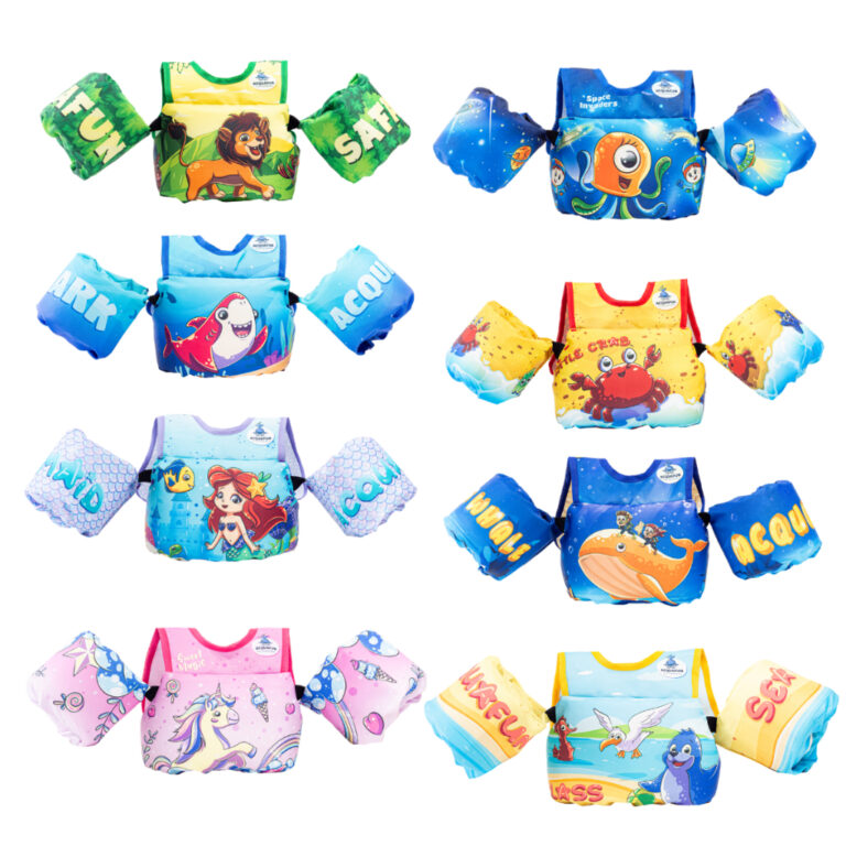 Boia Colete Salva Vidas Flutuador Infantil Acquafu