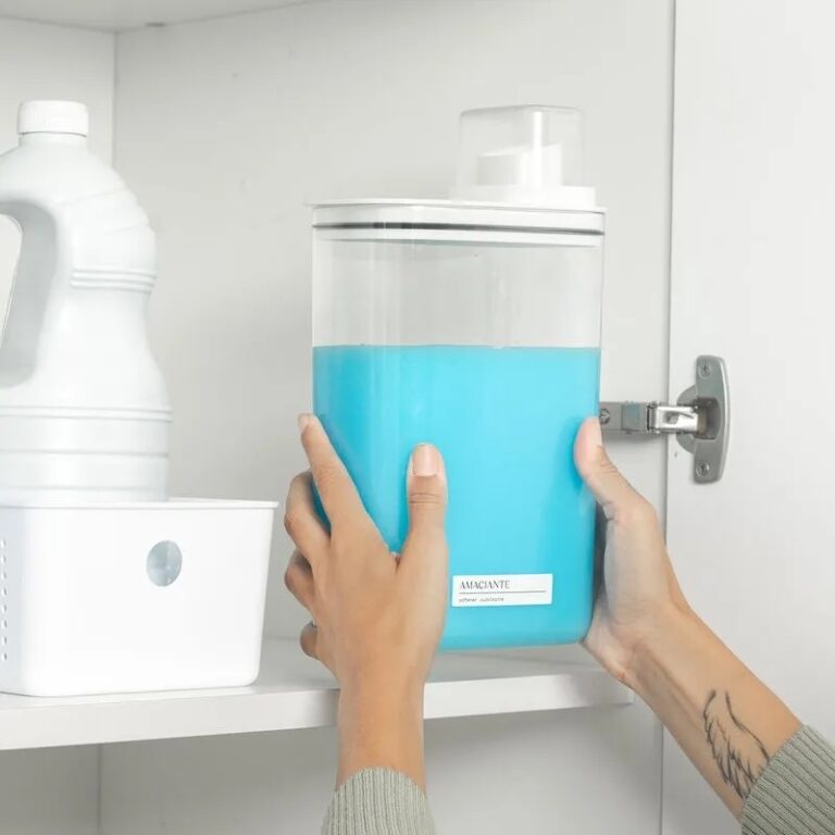 Kits Variados Dispenser Porta Sabão em Pó Líqui