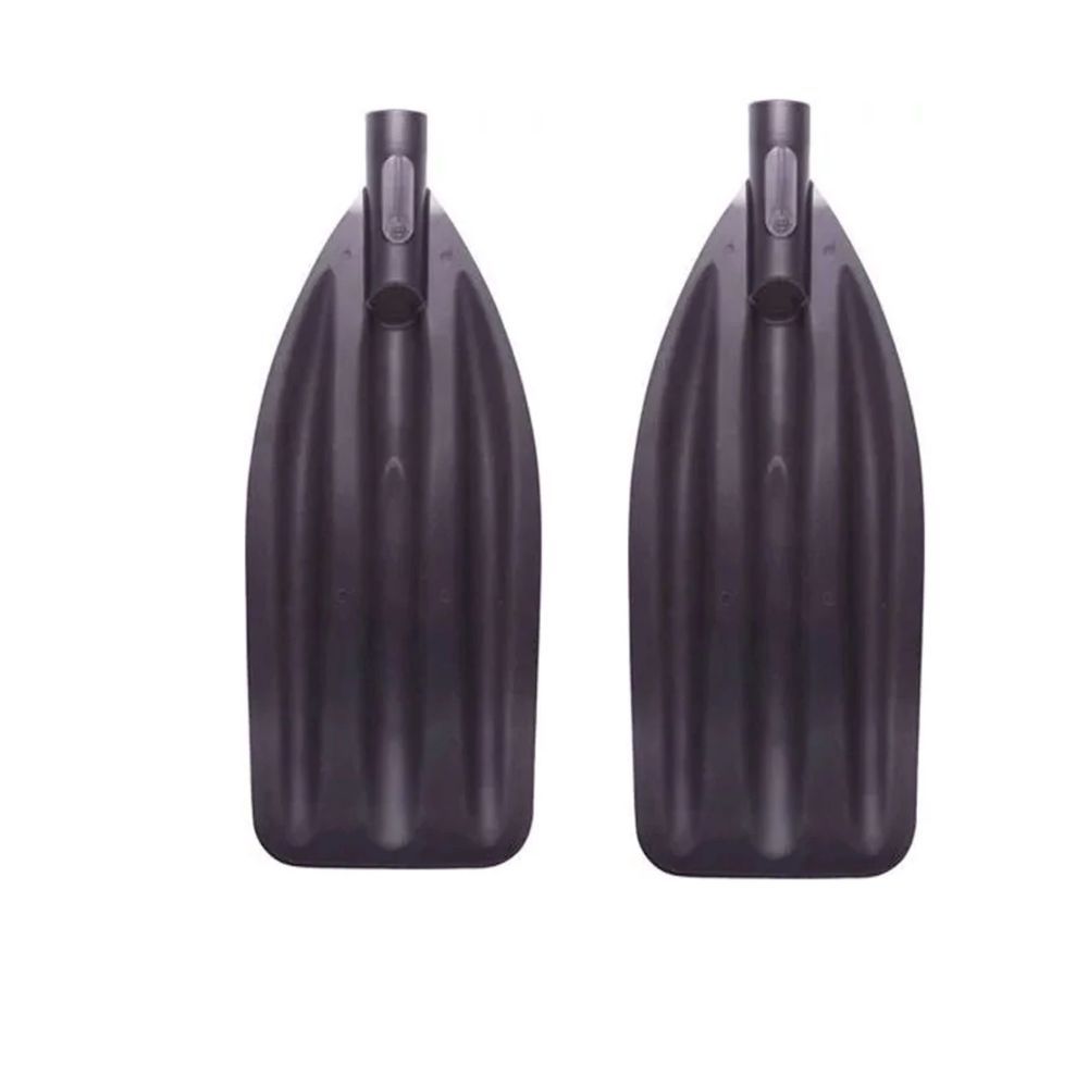 KIT 2 Pá de Remo Preto Universal ( Modelo Rio Grande ) para Caiaque ou Remo de Pesca (kit 2 unidades