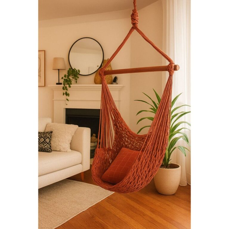 Rede Cadeira Balanço Descanso Teto Suspensa Tran�