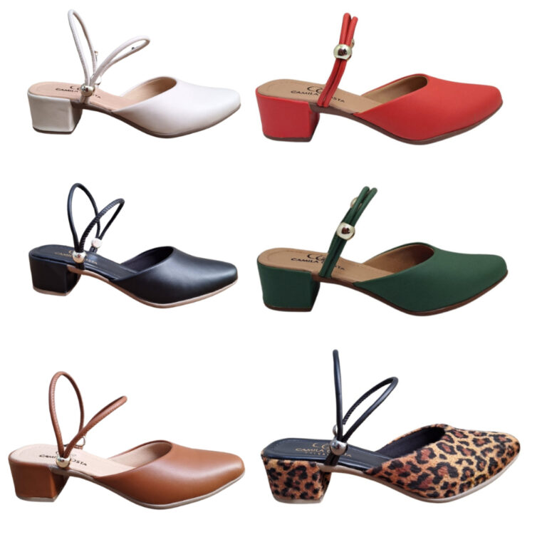 Mule Social 2 em 1 Feminino Feminina Salto Medio B