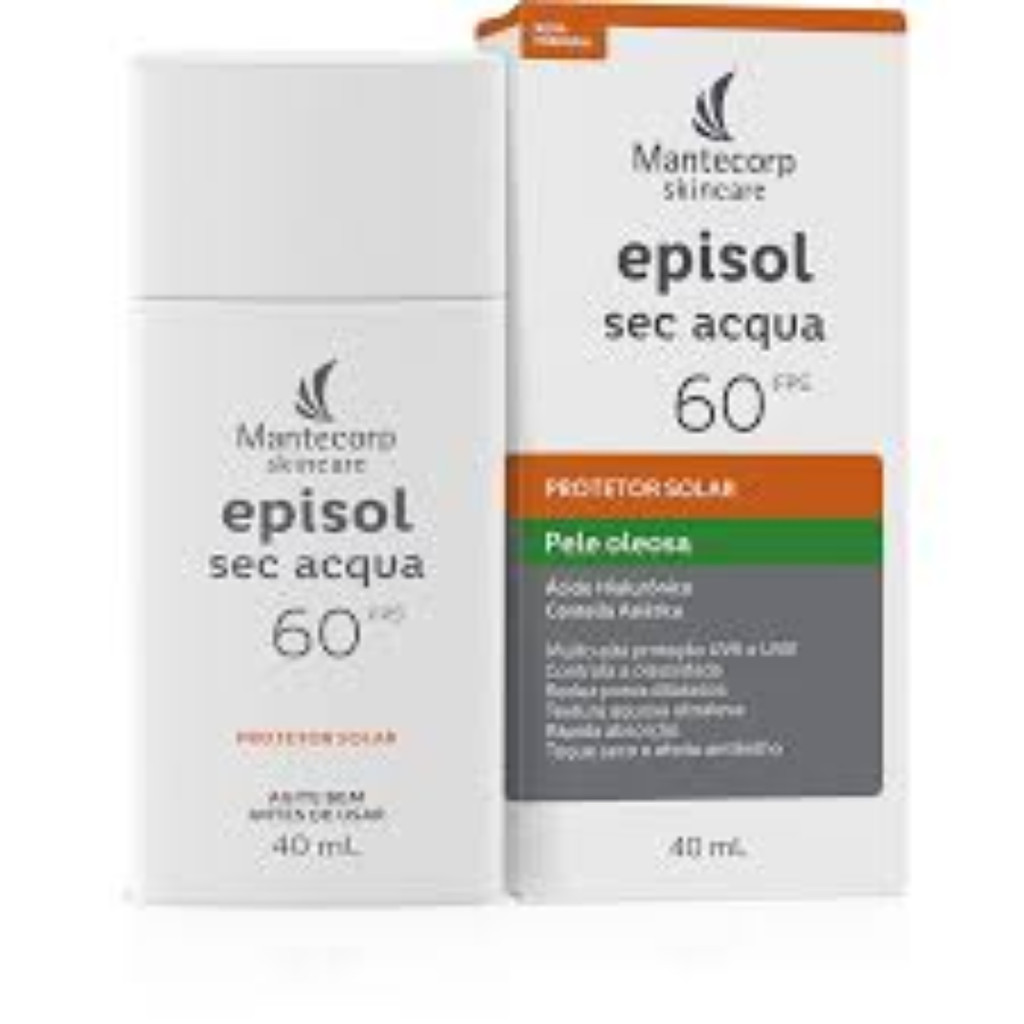 Episol Sec Acqua Protetor Solar Facial  FPS 60 40ml