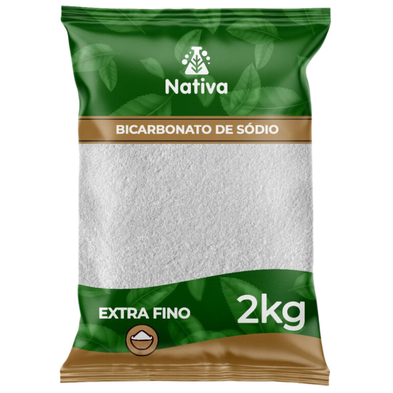 2KG Bicarbonato de Sódio Premium 100% Puro Multiu