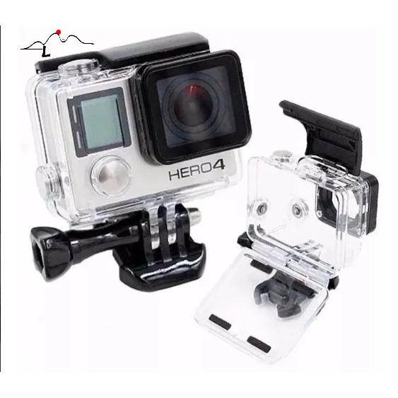 Gopro Estanque Caixa Go Pro Case Hero 3+ 4 Prova D