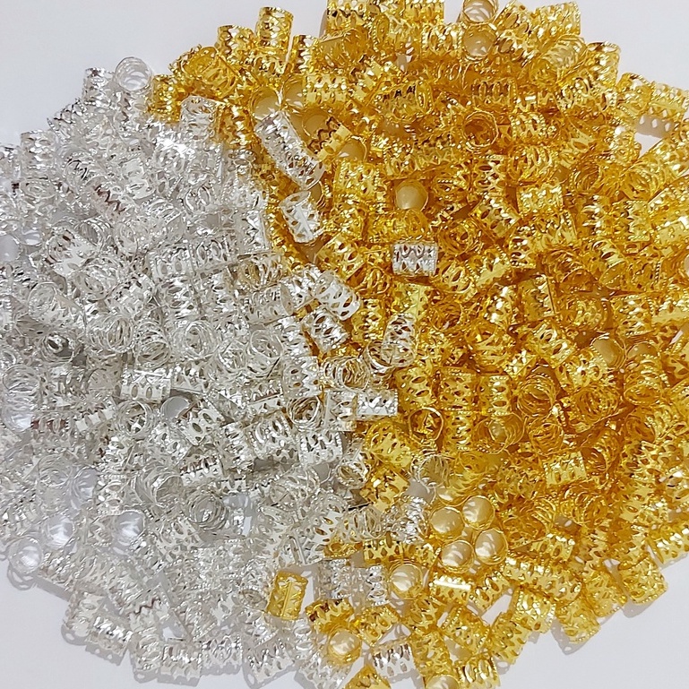 Anéis Para Trança Regulável Box Braids Dreads A