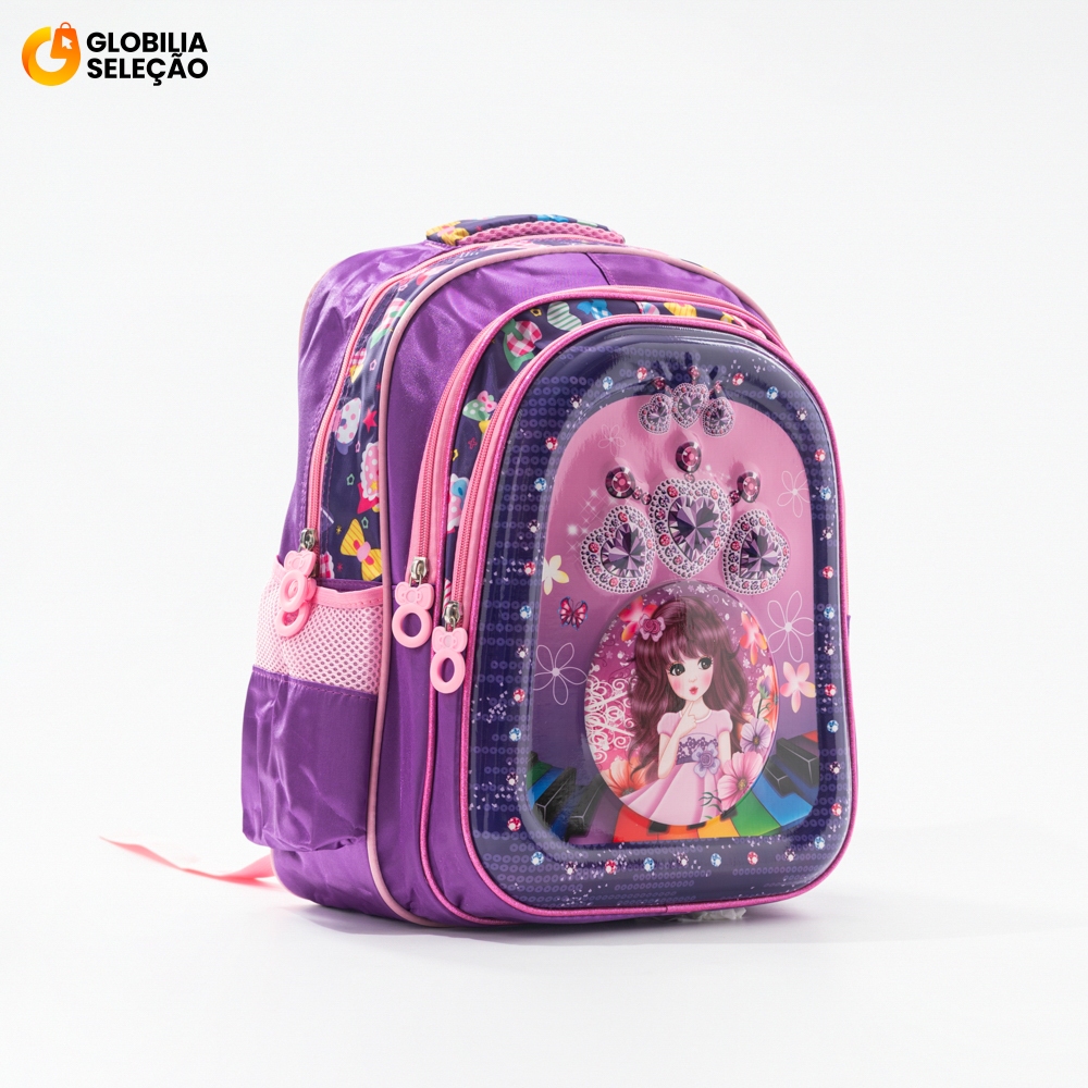 Oferta por tempo limitadoMochila Infantil Escolar Menina Resistente Passeio Bolsa Impermeável  MA591