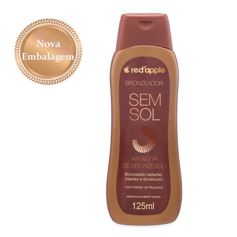 Bronzeador AutoBronzeador Sem Sol 125 ml – Red Apple