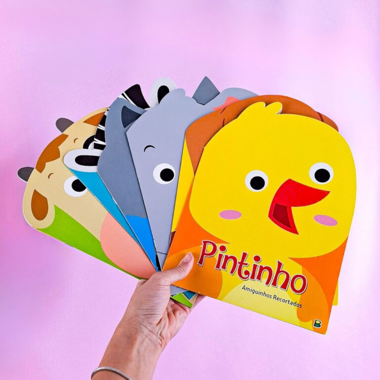 Kit 6 Livros Amiguinhos Recortados – Coleç�