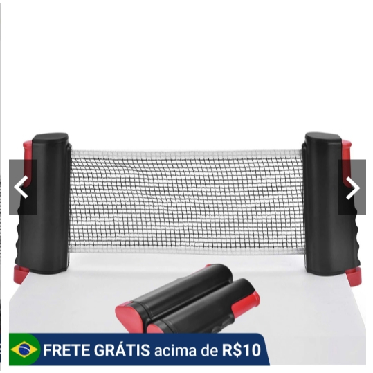 Rede de Ping Pong Extensivel Tenis de Mesa Retrati