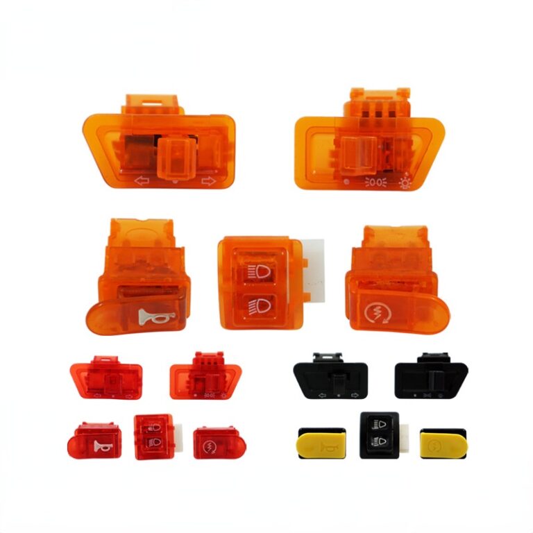 5 Pcs Botão Interruptor Da Motocicleta Cabeça Lu