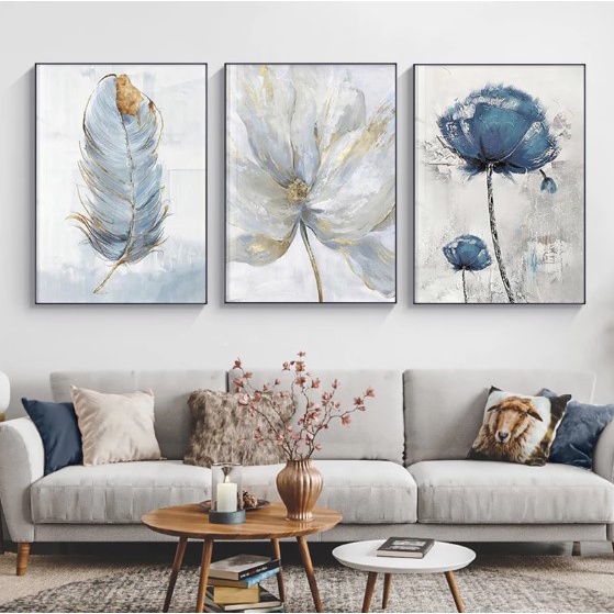 Quadros Decorativos 180x70cm Abstrato Geométrico 