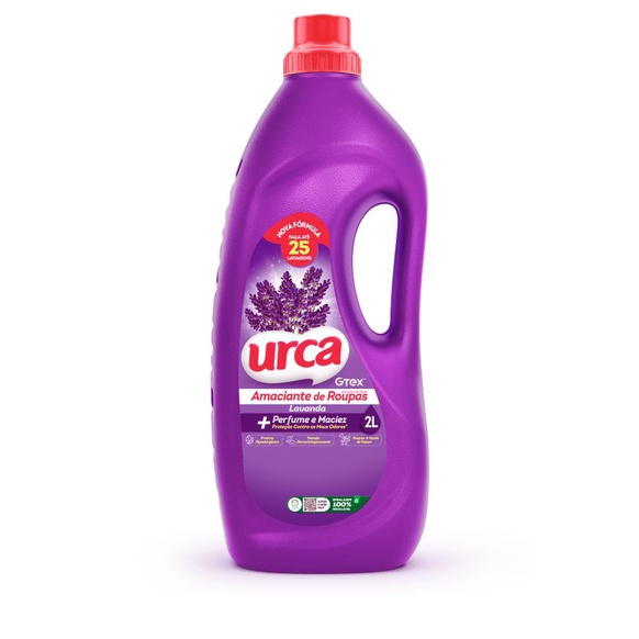 Amaciante Para Roupas Urca Lavanda – 2L
