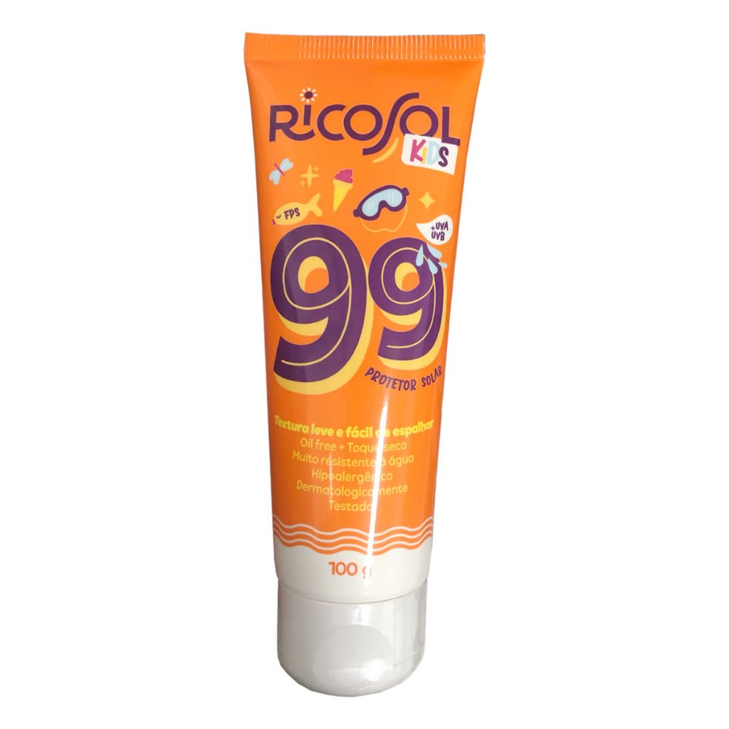 Protetor Solar Ricosol Kids FPS 99 100G