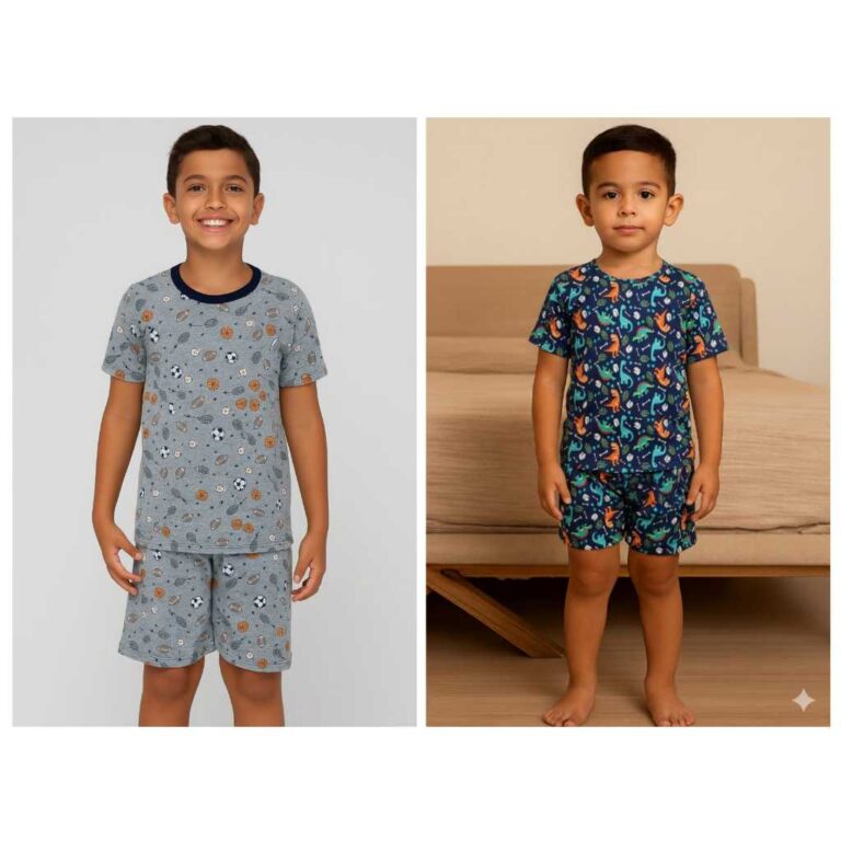 PIJAMA MeninO Infantil -Juvenil /VERÃO  Malha SUE