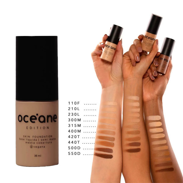 Base Liquida Oceane Edition Skin Foundation Semi M