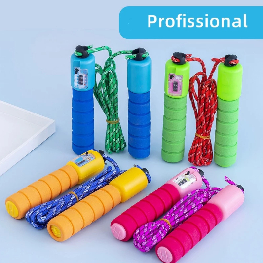 Pula Corda Com Contador Fitness Cordas de pular co