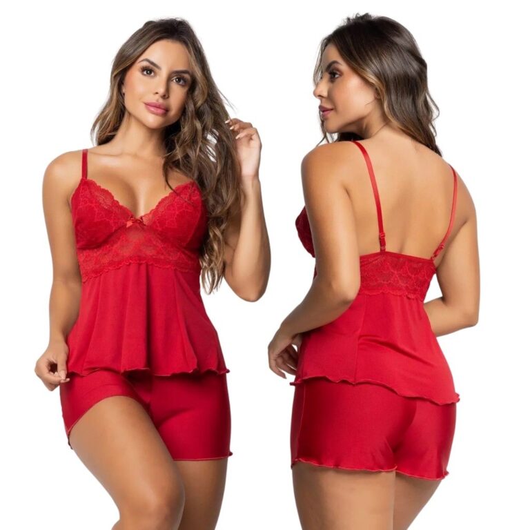 Baby Doll Feminino Pijama Feminino Baby Doll Sexy 