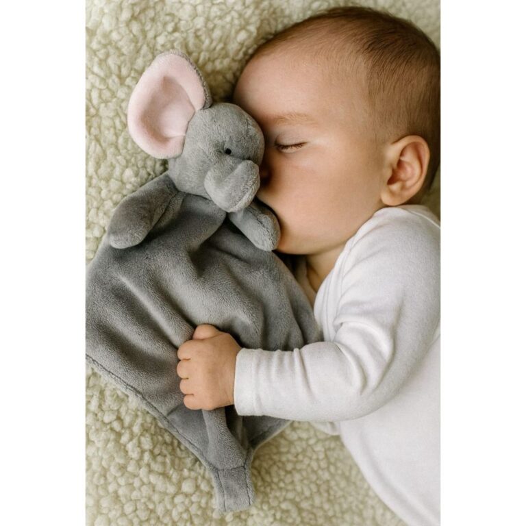 Naninha Plush com Porta Chupeta Antialérgico Vár
