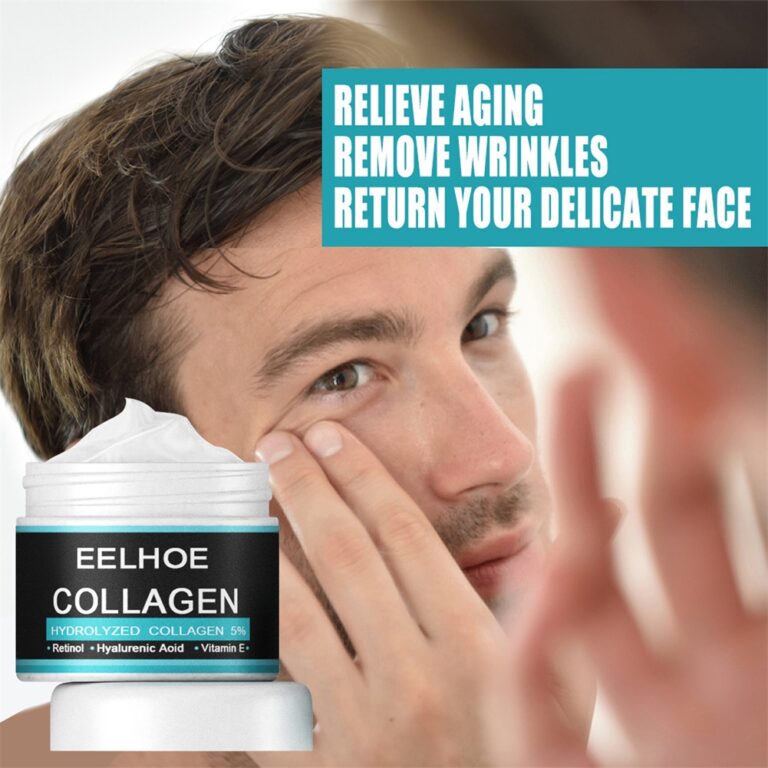 Eelhoe Creme De Colágeno Facial Para Masculino/Á