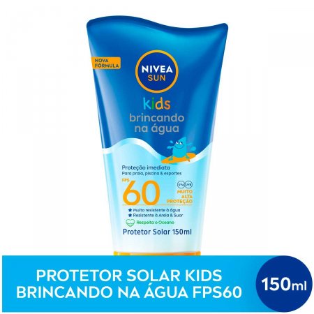 Protetor Solar Infantil Com 150 ml Nivea Sun Kids 