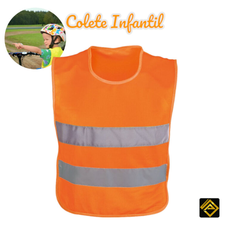 Colete Refletivo Infantil Colete Fantasia Colete S