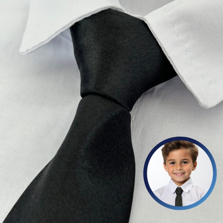 Gravata Infantil Com Nó Pronto Várias Cores Em C