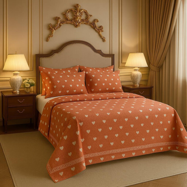 Cobre Leito Piquet Queen-Casal-Solteiro-King ̵