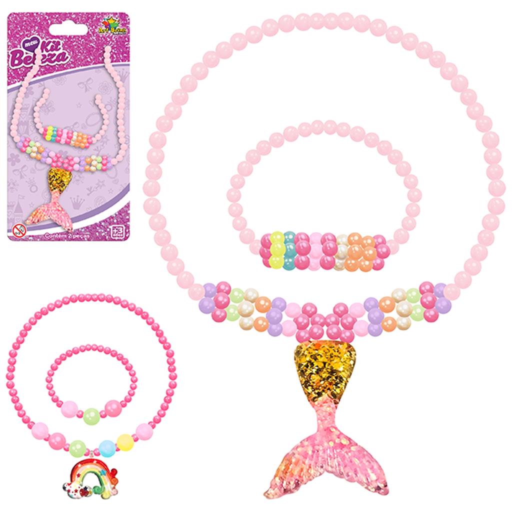 Meu Primeiro Kit Beleza Colar E Pulseira – Art Brink