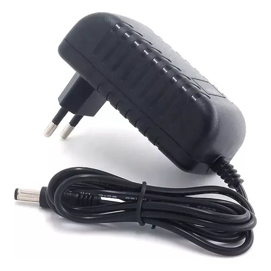 Fonte de Alimentação e Fitas LED 12V 2A Bivolt para Câmeras, CFTV – 24W, Proteção Contra Sobrecarga