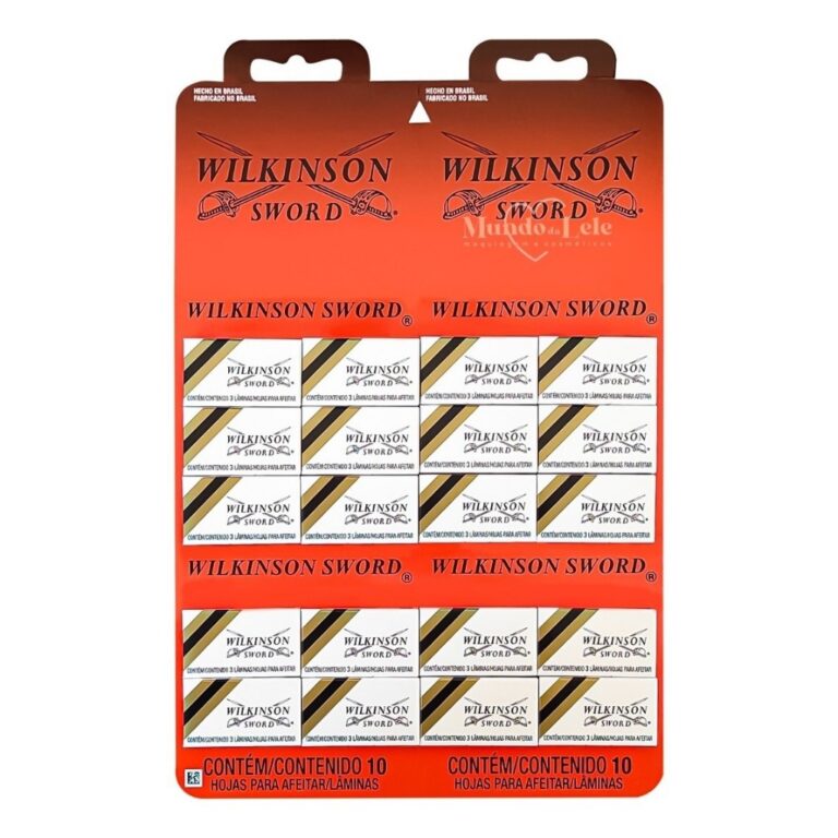 Lâmina De Barbear Gilete Wilkinson Original Carte