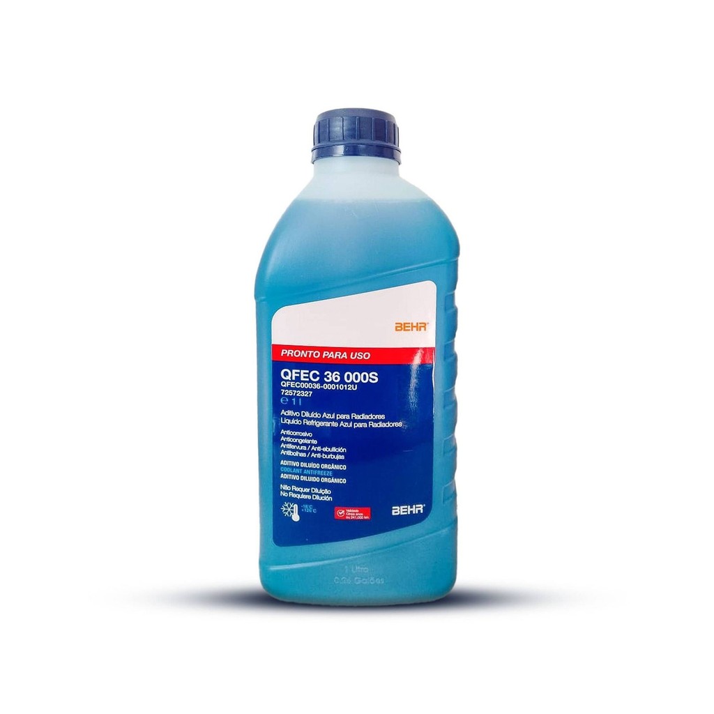 ADITIVO RADIADOR PRONTO PARA USO ORGANICO AZUL 1L MAHLE QFEC 36 000S CD MATRIZ