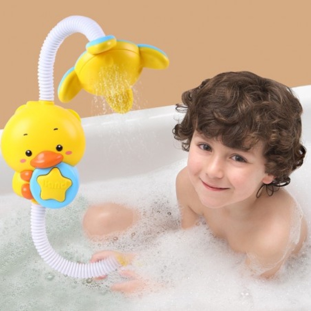 Ducha Chuveirinho Divertido Infantil Patinho Com Ventosas Zoop