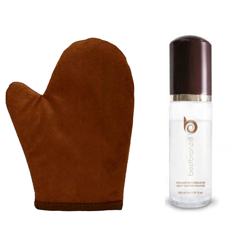 Autobronzeador Mousse Clear Vegano 150ml + Luva Ap