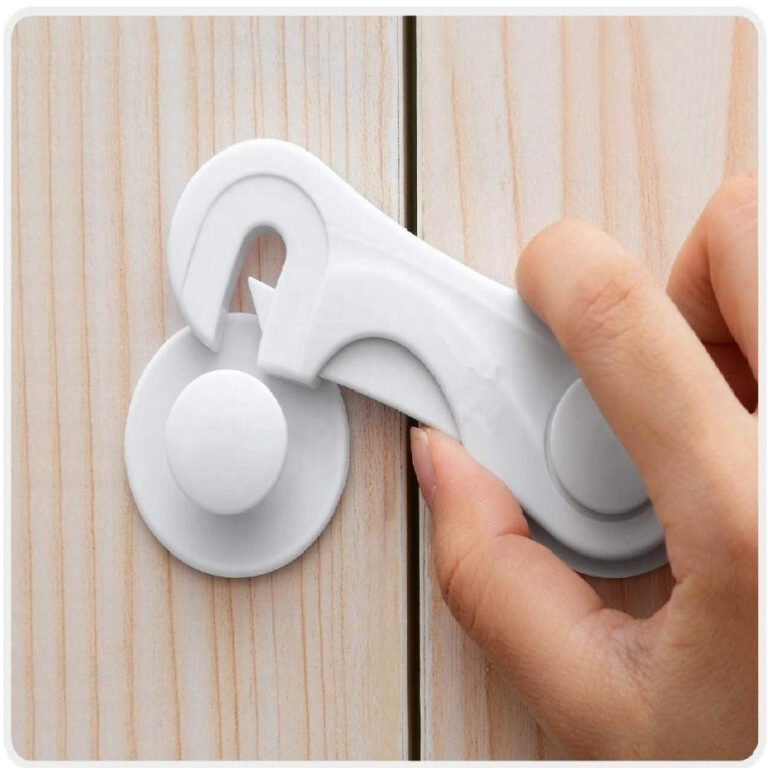 Kit 10 Trava Gaveta Armario Seguranca Bebe