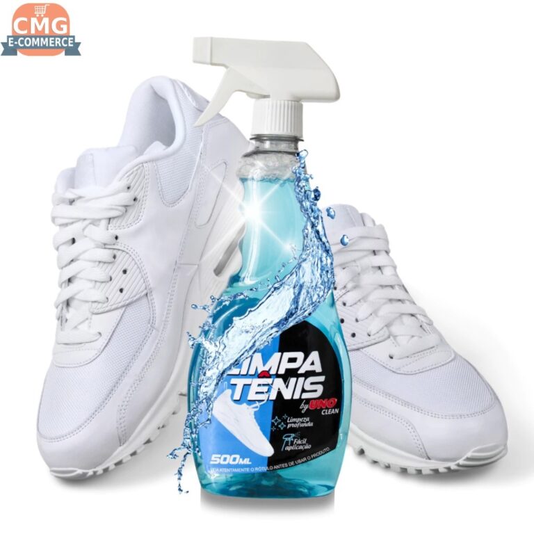 Kit 500ml Limpa Tênis  Limpa, Perfuma e Deixa o T