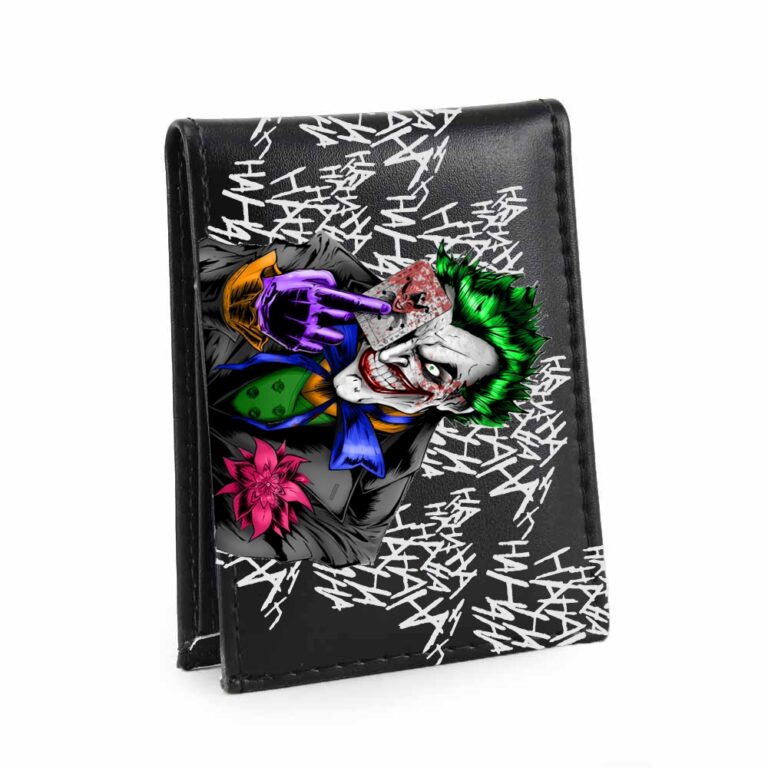 Carteira Coringa De Couro Adulto e Infantil Porta 