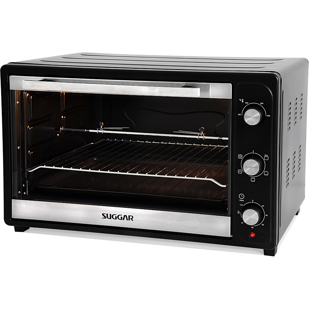 Forno Elétrico Grill De Bancada 66L C/ Espeto Giratório Suggar 127V